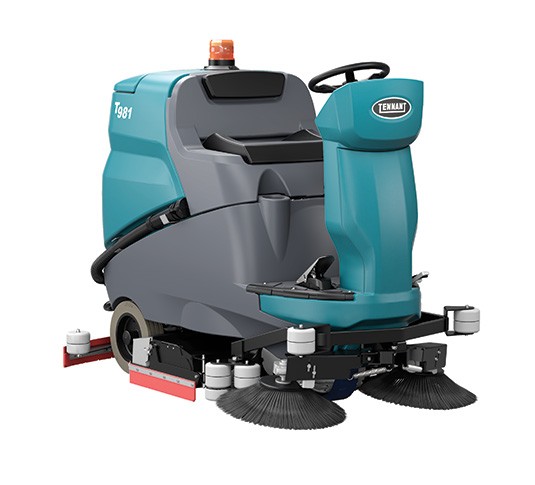 T981 Ride-On Floor Scrubber alt 1